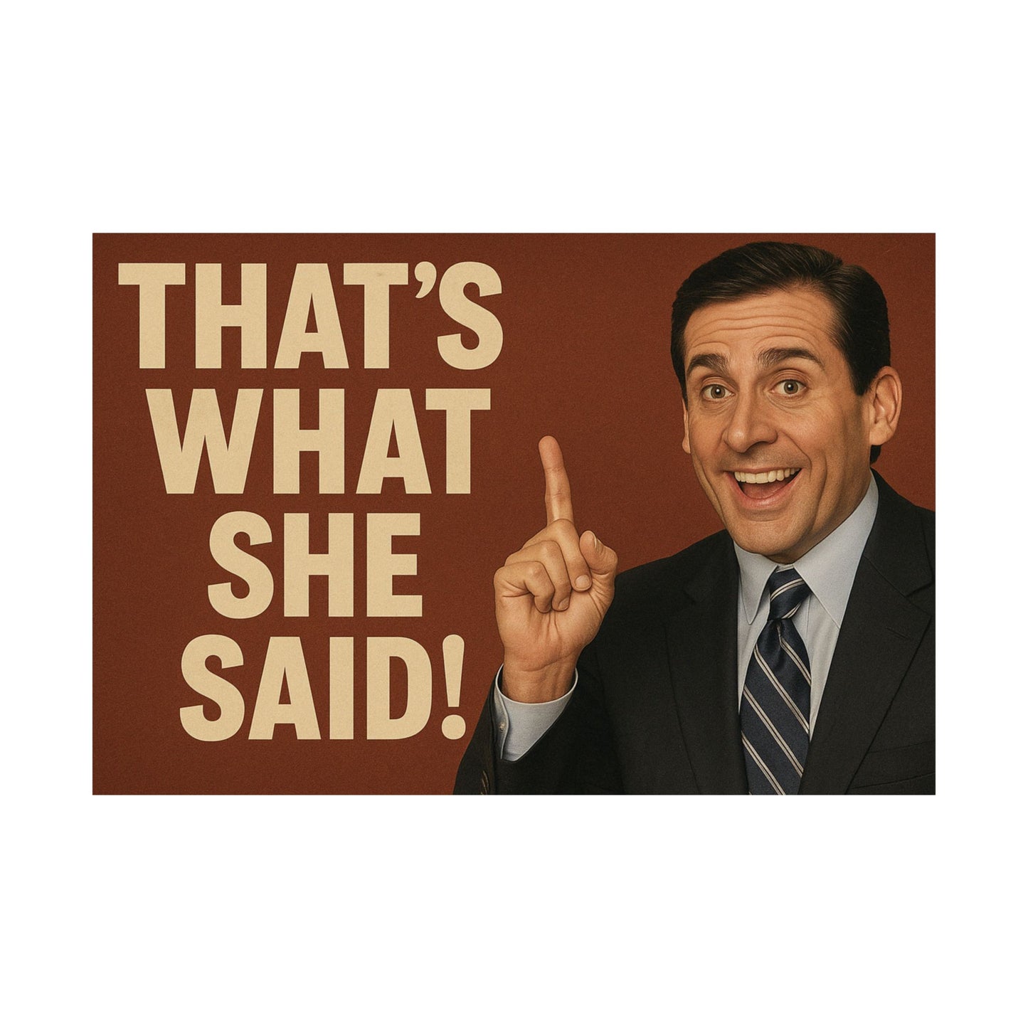 The Office "that's what she said" poster
