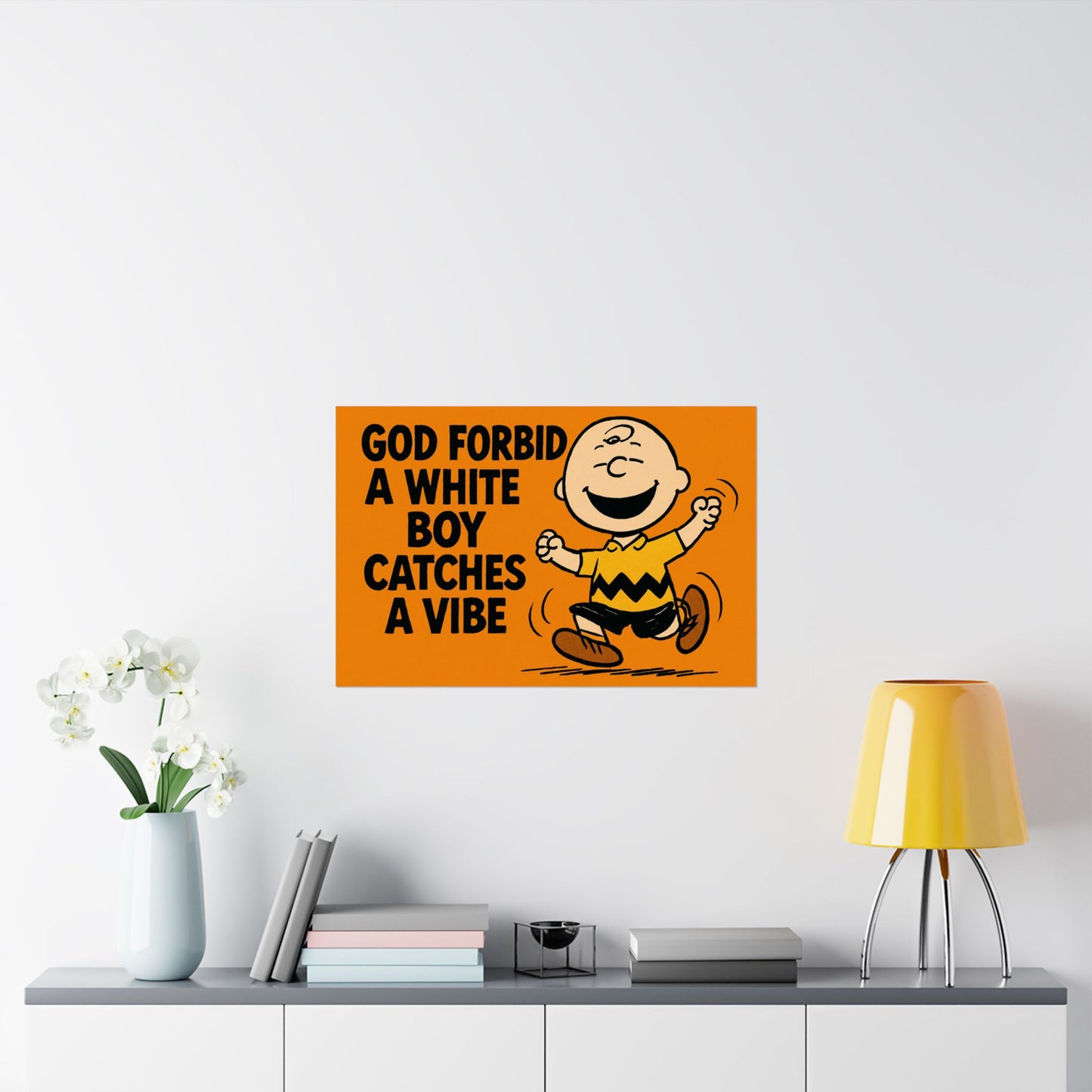 Charlie Brown Dancing Poster