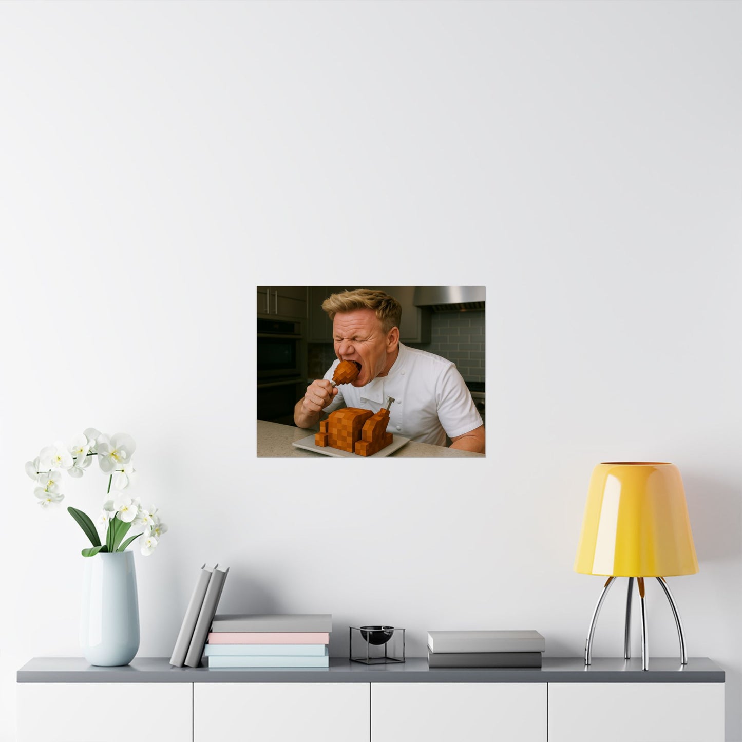 Gordon Ramsay Lava Chicken Poster