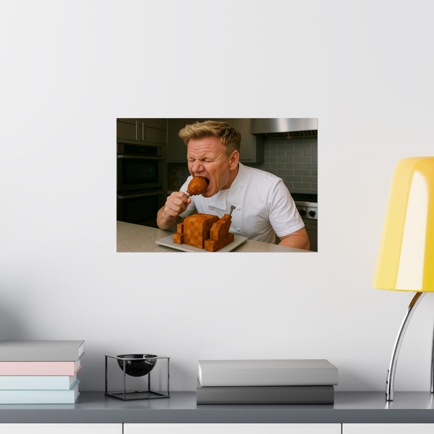 Gordon Ramsay Lava Chicken Poster