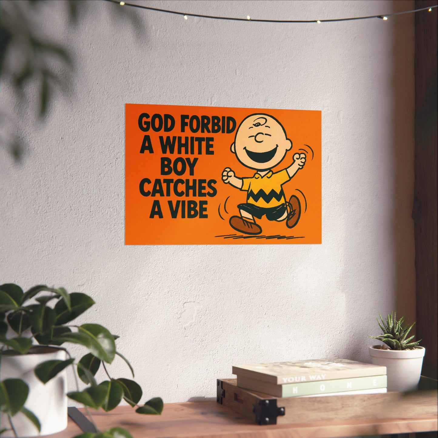 Charlie Brown Dancing Poster