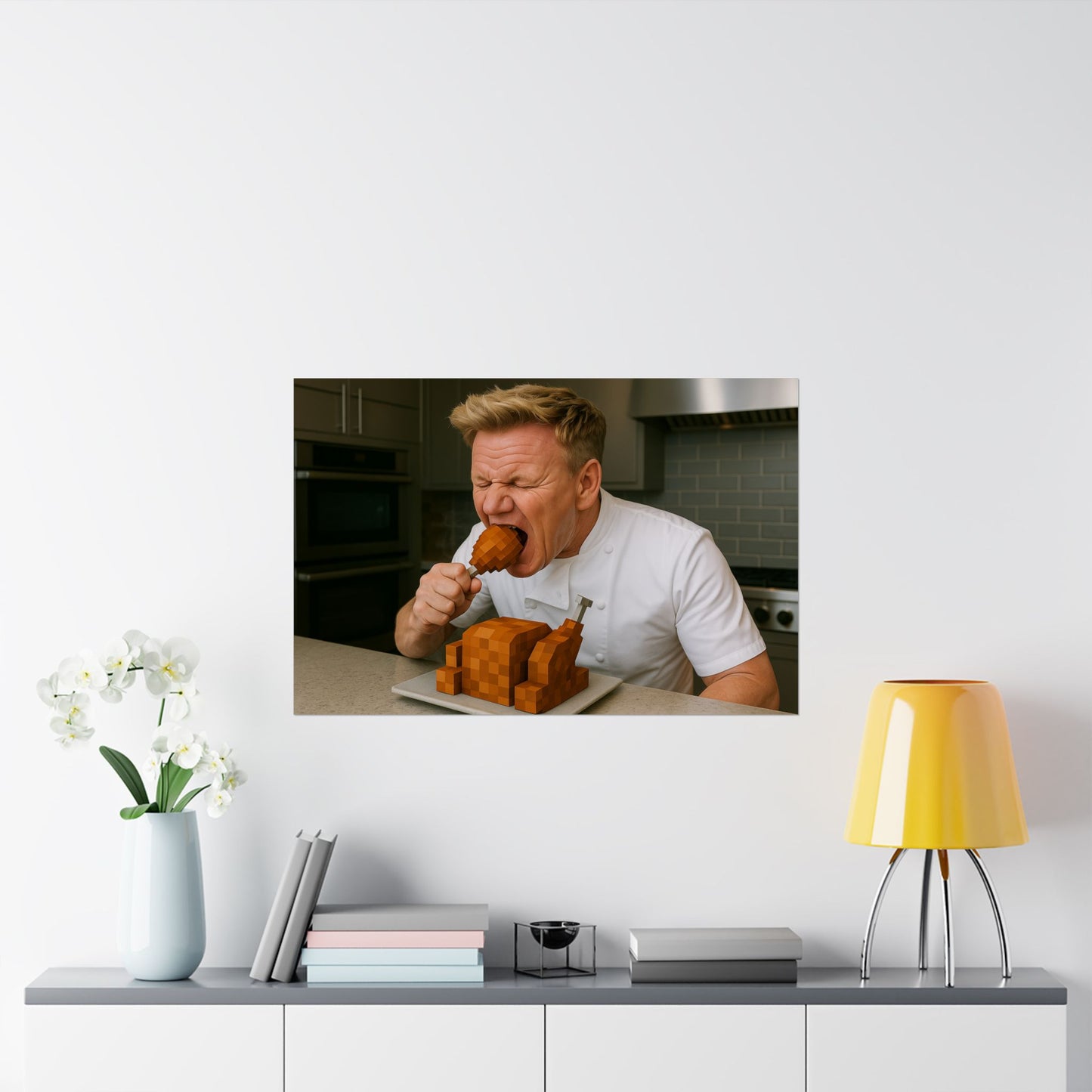 Gordon Ramsay Lava Chicken Poster