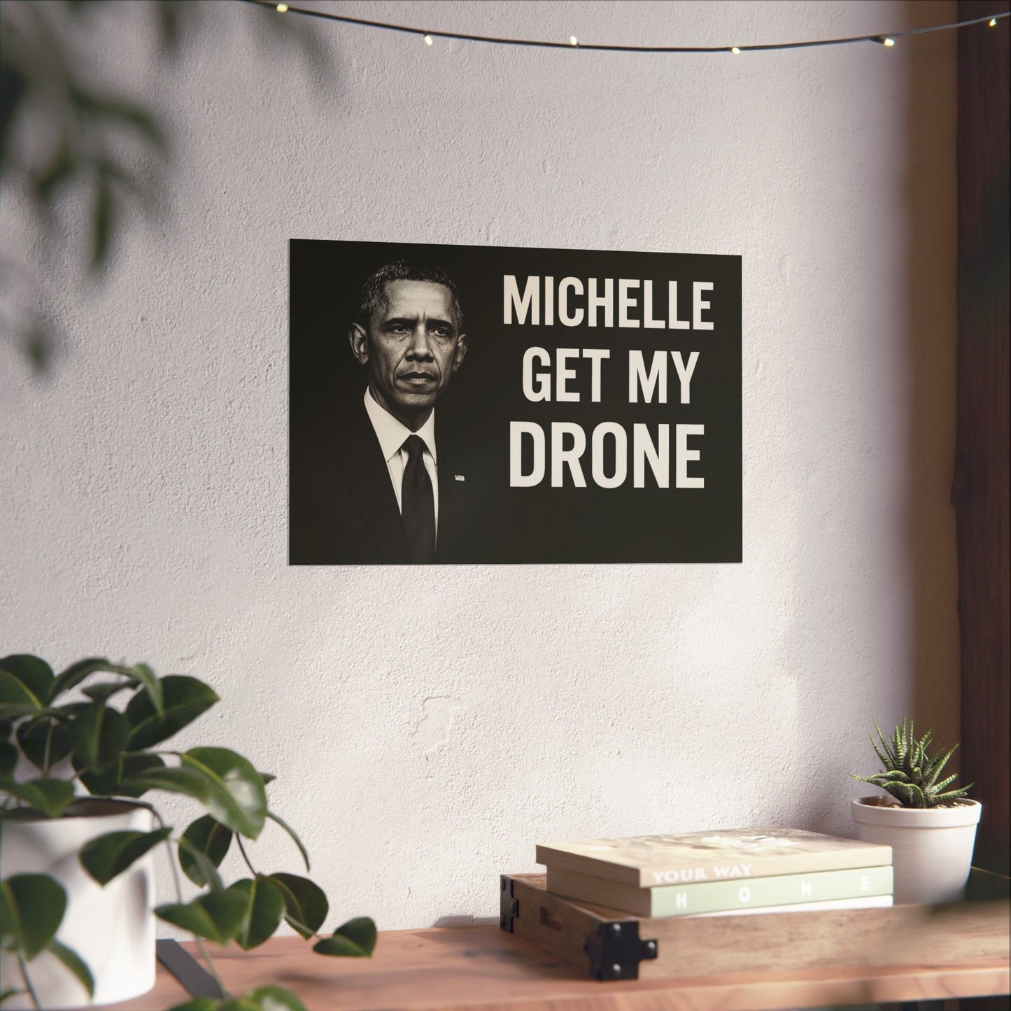 Barack Drone Poster