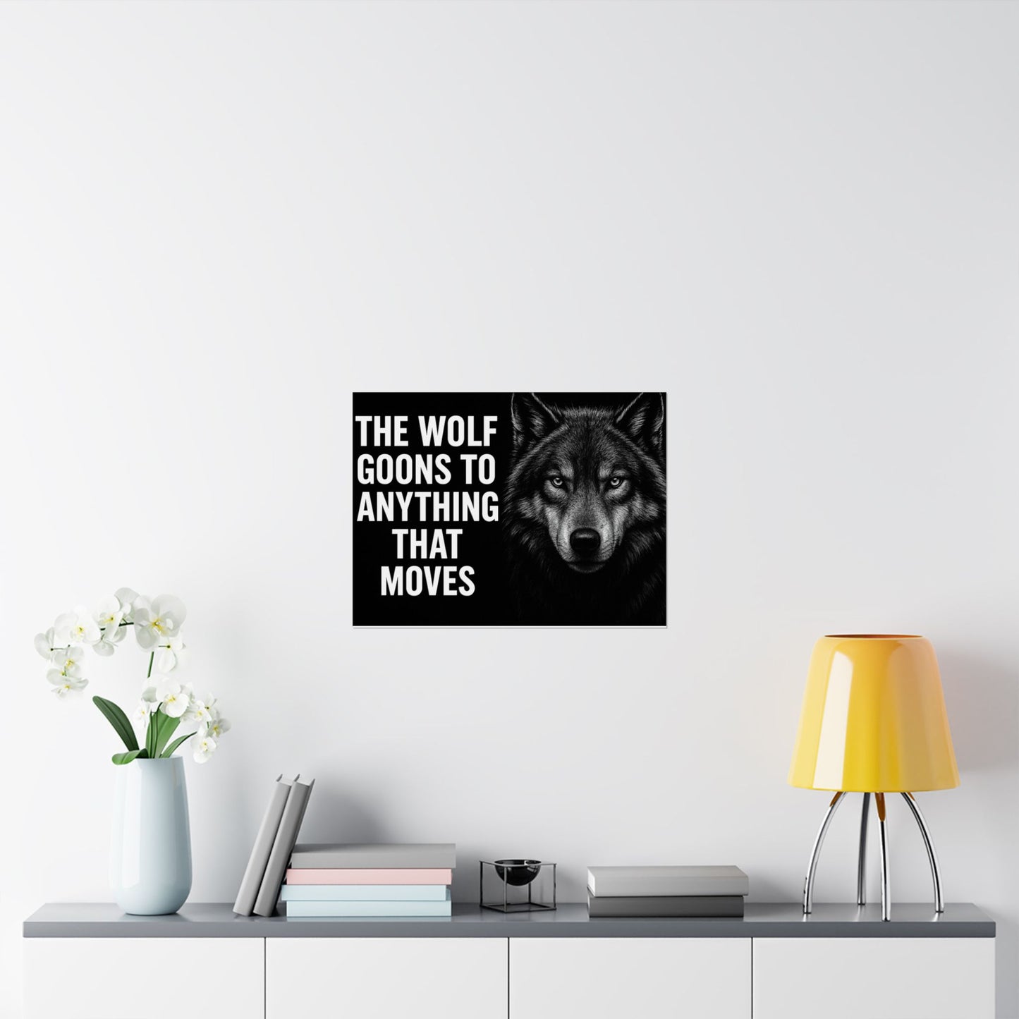 The Wolf That Goons Poster