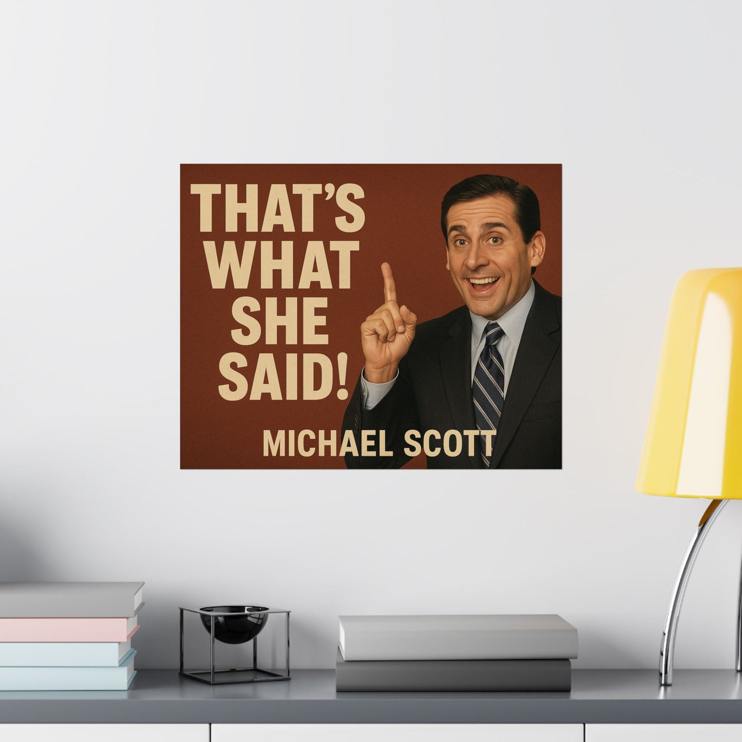 The Office "that's what she said" poster