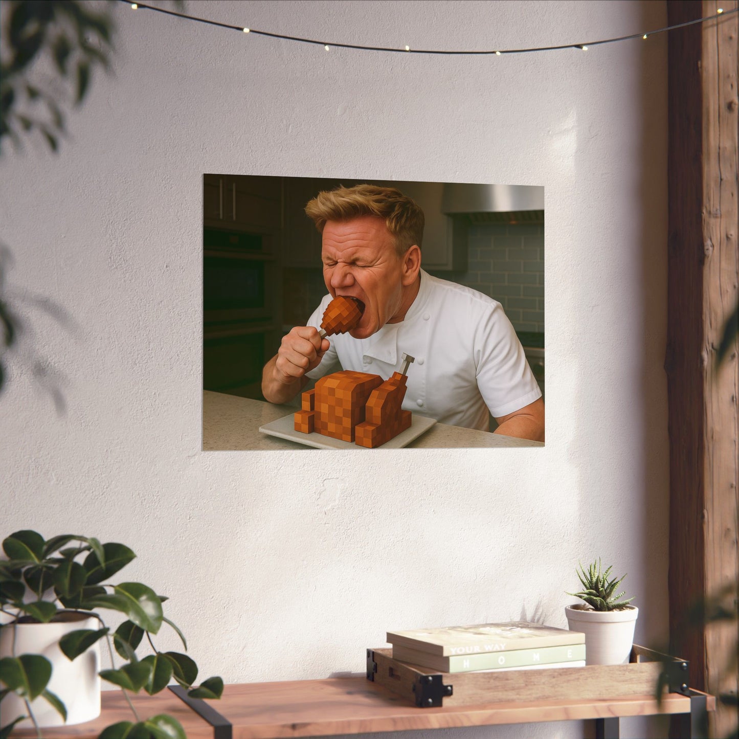 Gordon Ramsay Lava Chicken Poster