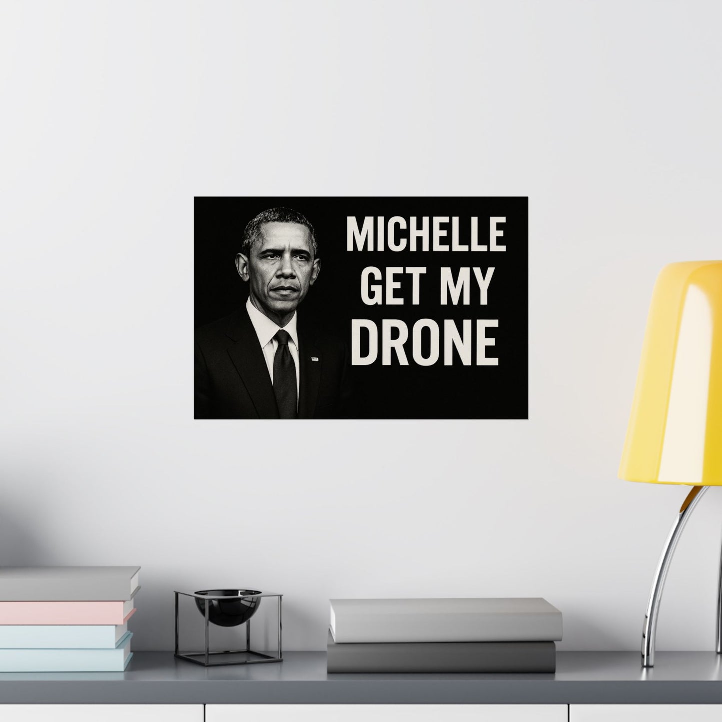 Barack Drone Poster