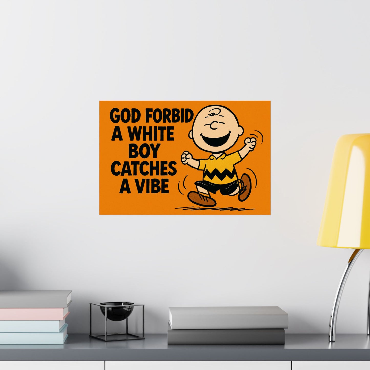 Charlie Brown Dancing Poster