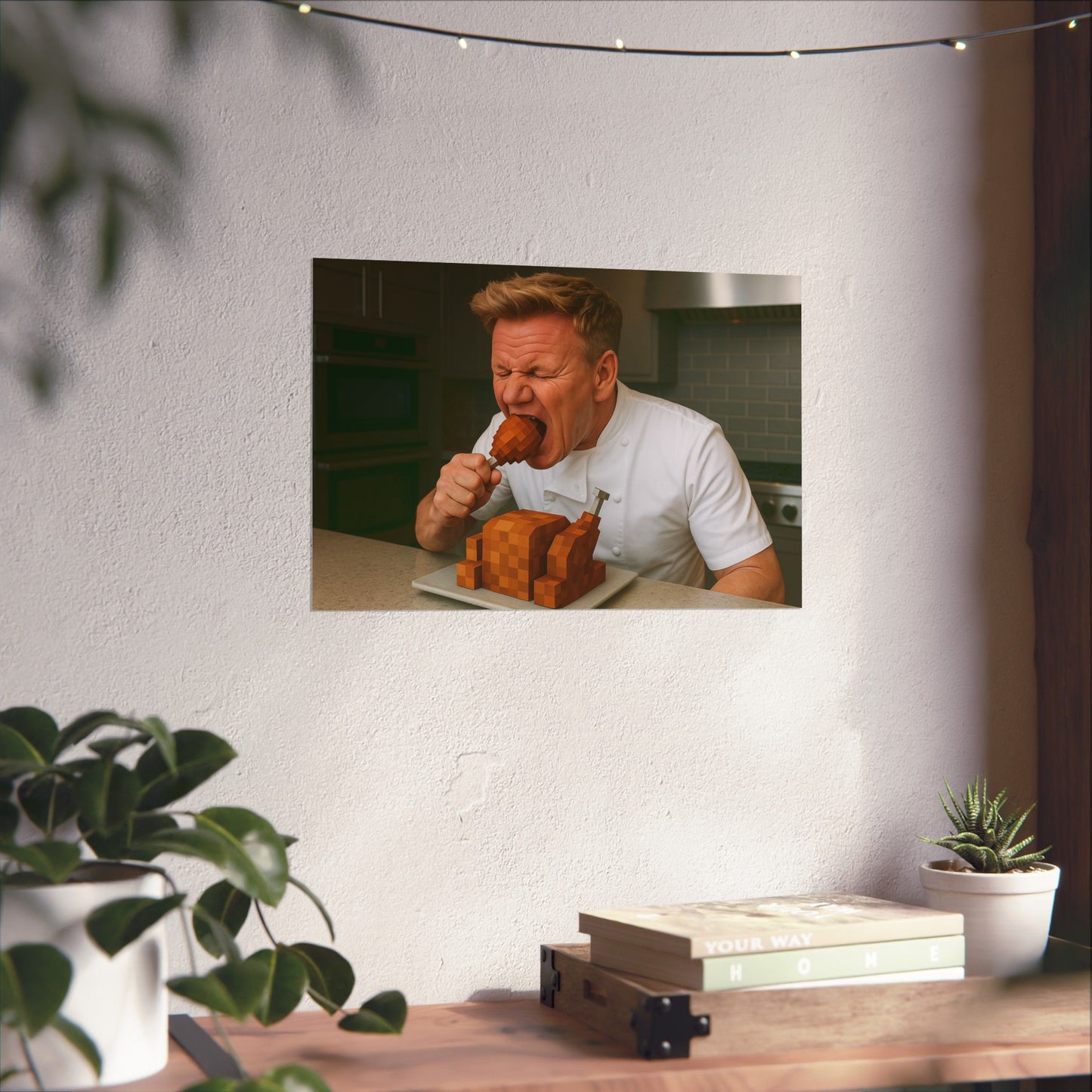 Gordon Ramsay Lava Chicken Poster