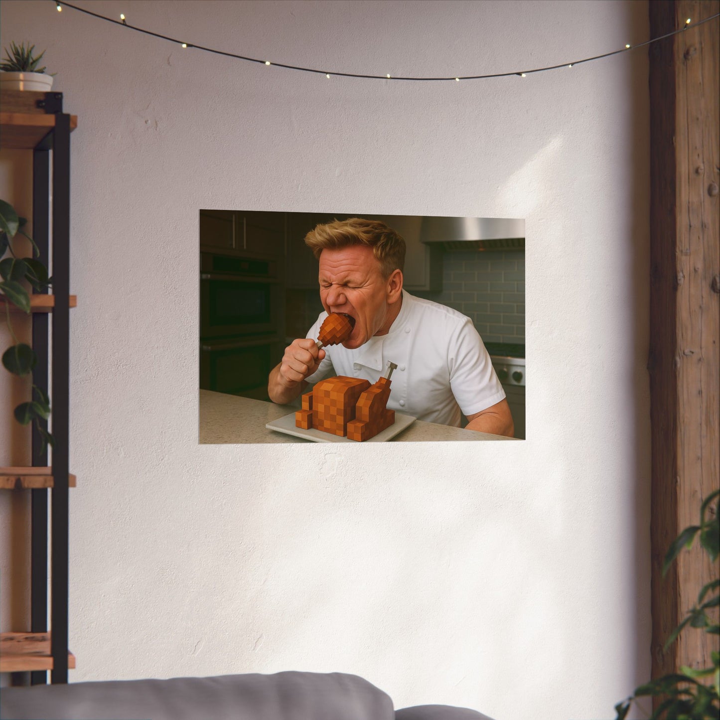 Gordon Ramsay Lava Chicken Poster