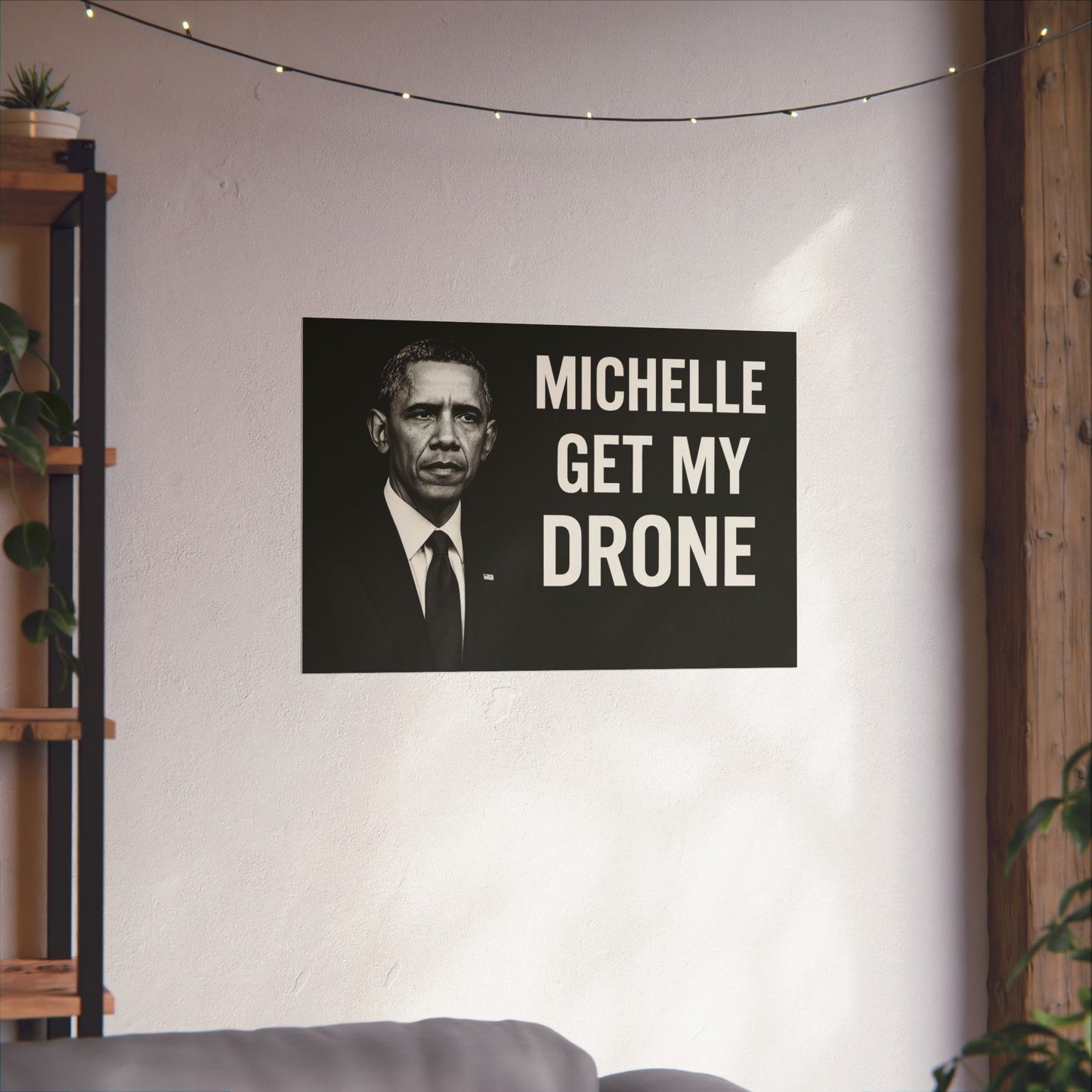 Barack Drone Poster