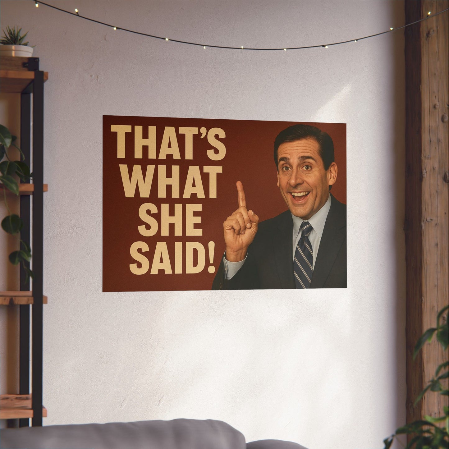 The Office "that's what she said" poster