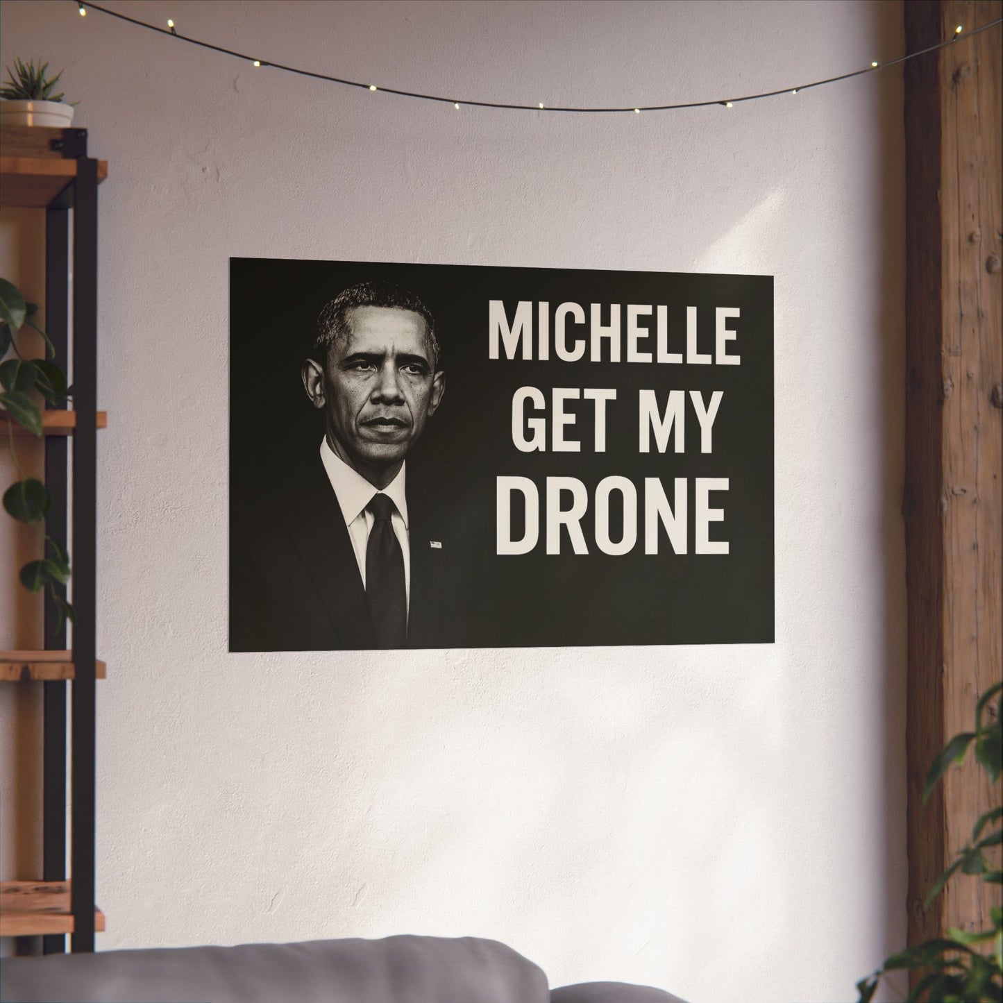 Barack Drone Poster
