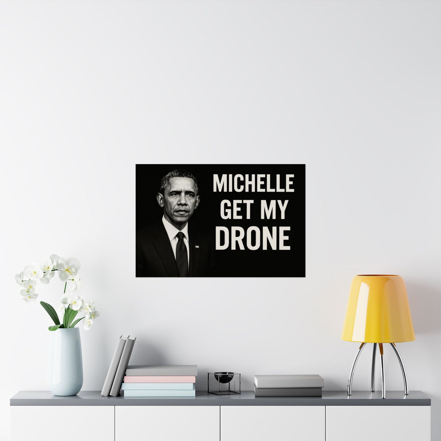 Barack Drone Poster
