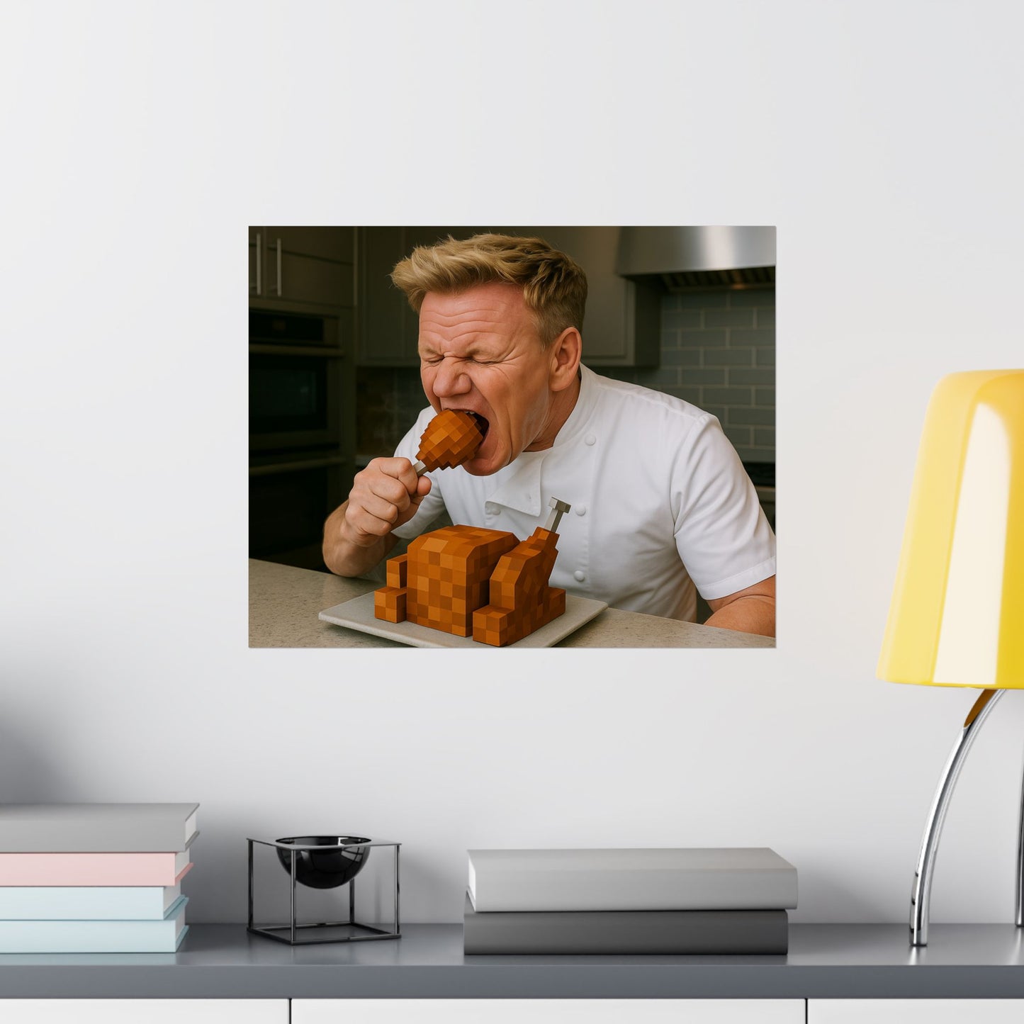 Gordon Ramsay Lava Chicken Poster