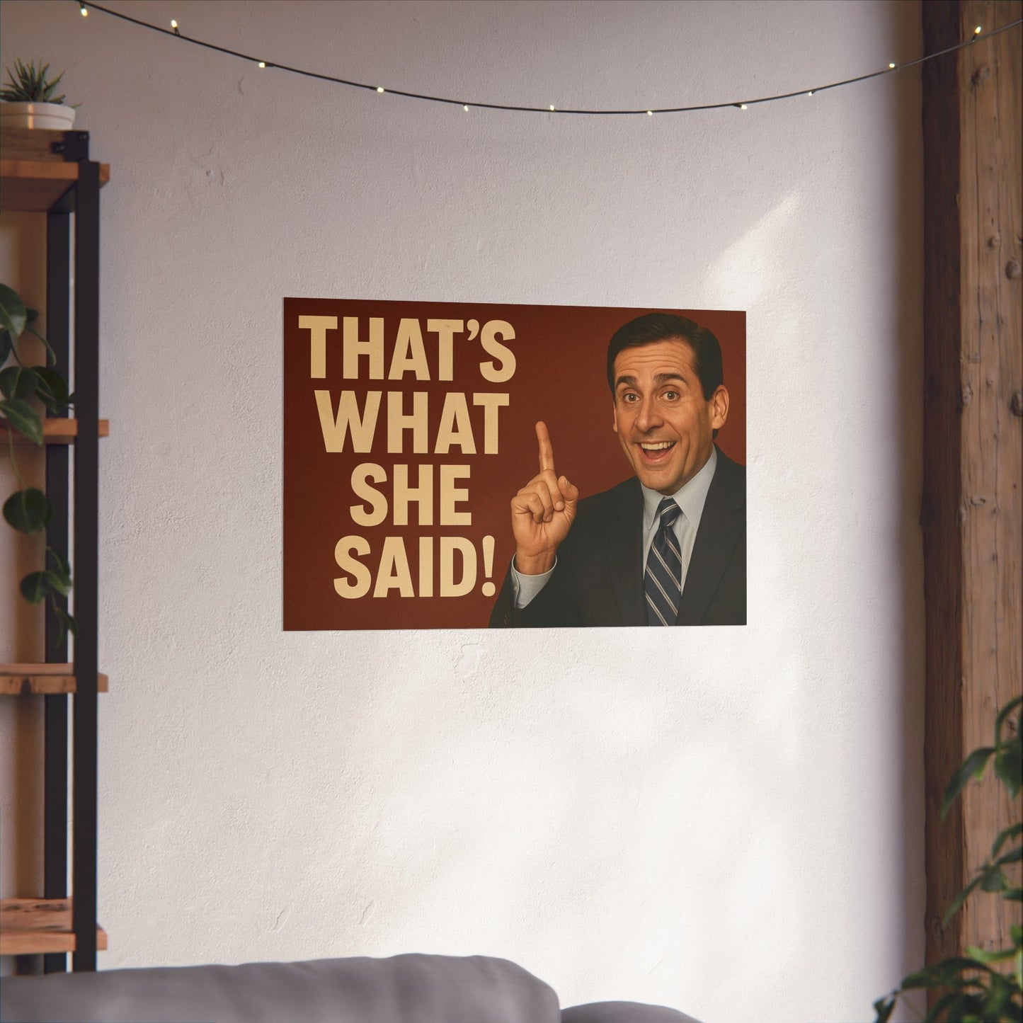The Office "that's what she said" poster
