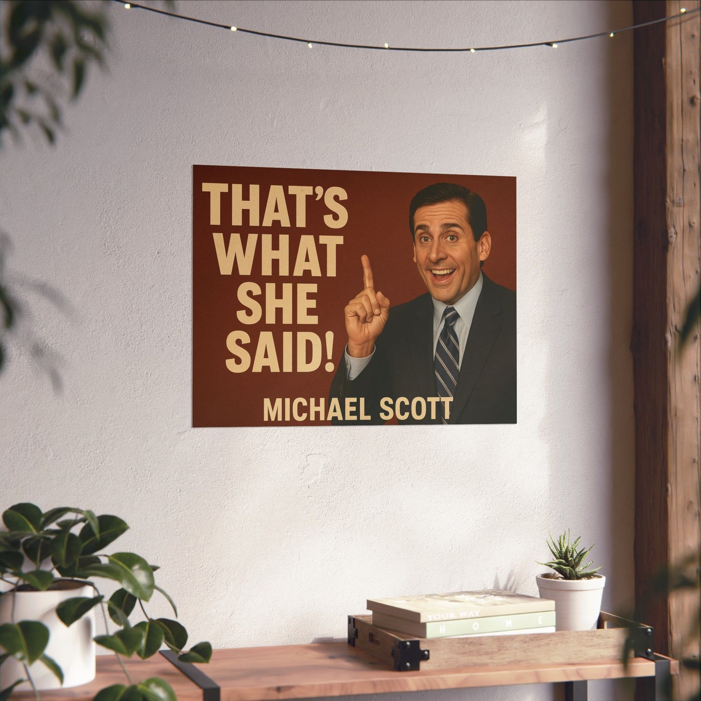 The Office "that's what she said" poster
