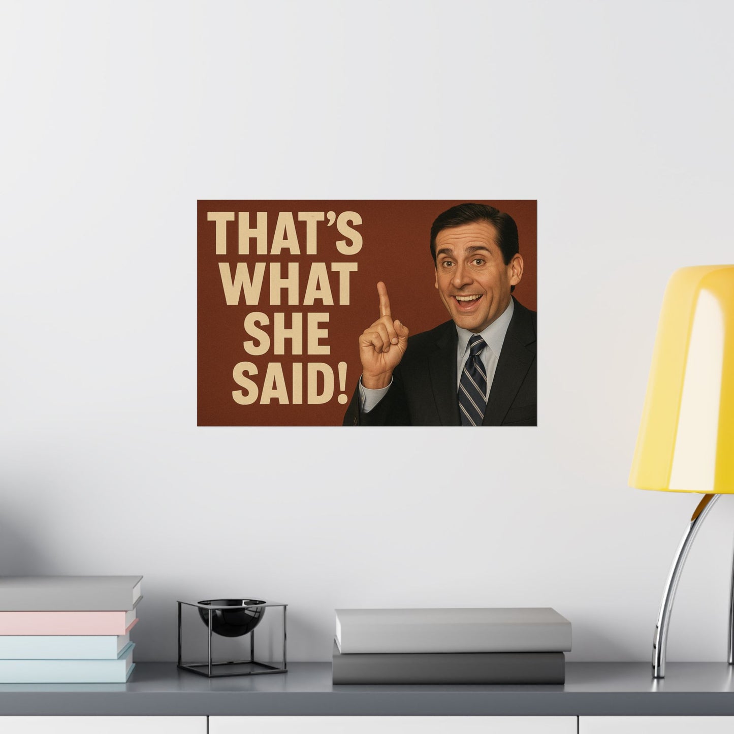 The Office "that's what she said" poster