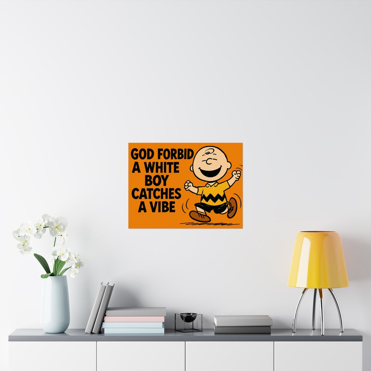 Charlie Brown Dancing Poster