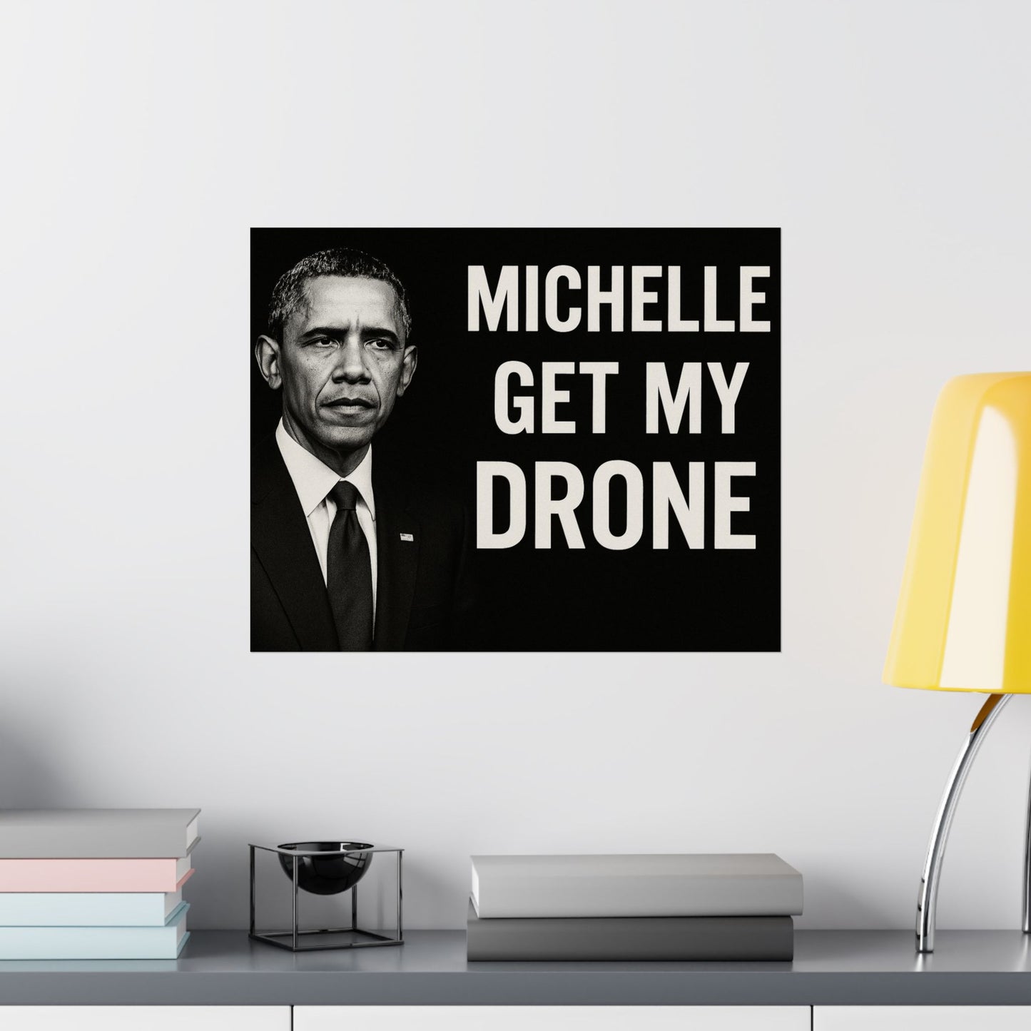 Barack Drone Poster