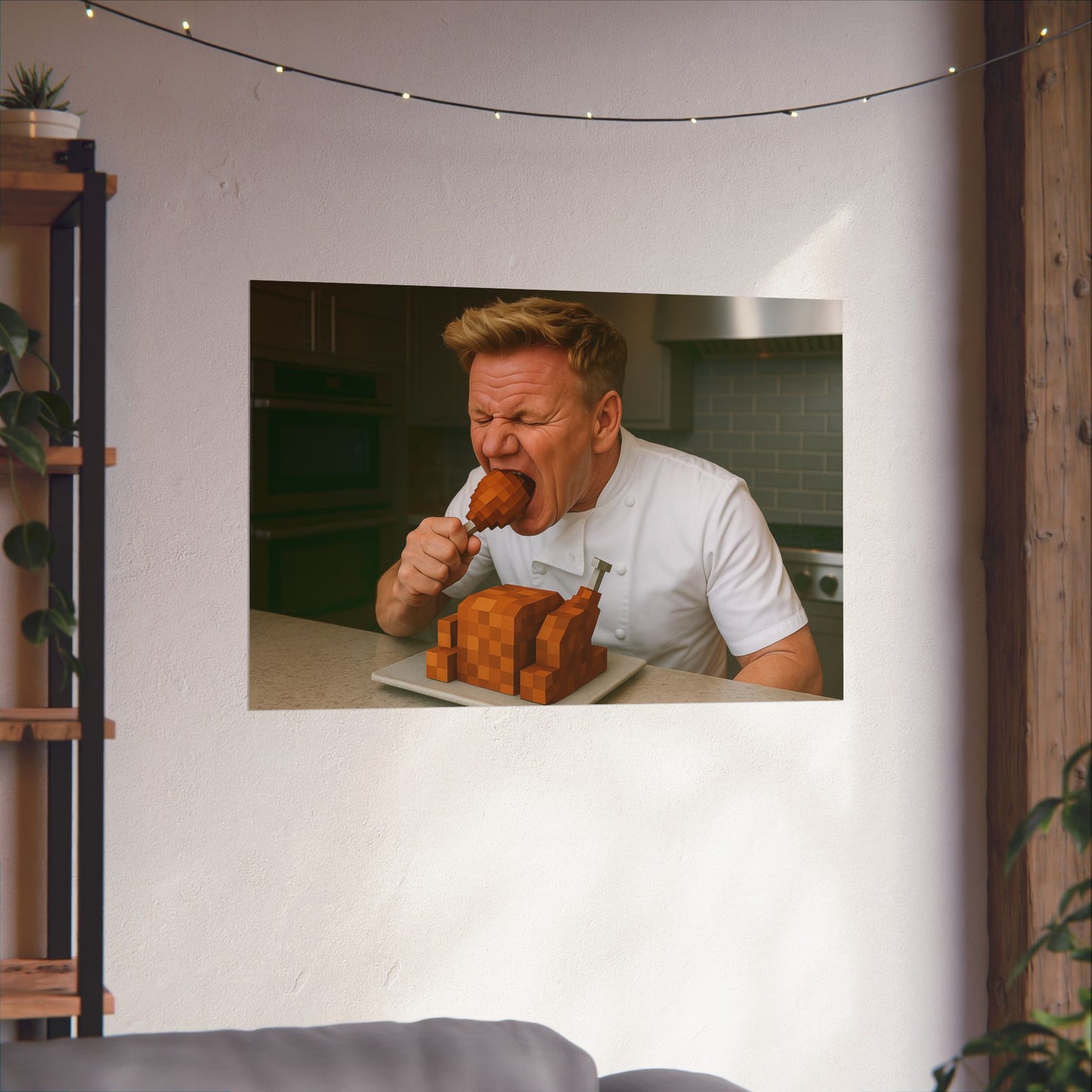 Gordon Ramsay Lava Chicken Poster