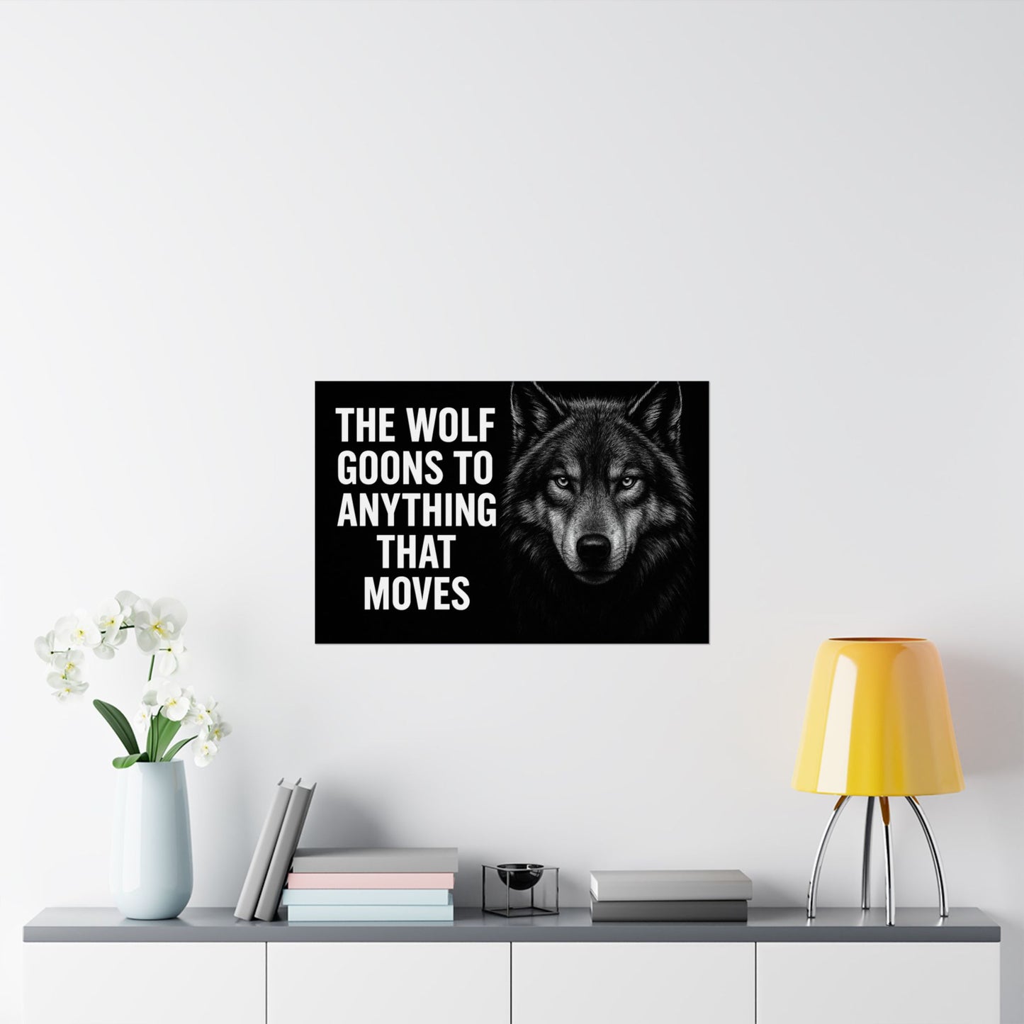 The Wolf That Goons Poster
