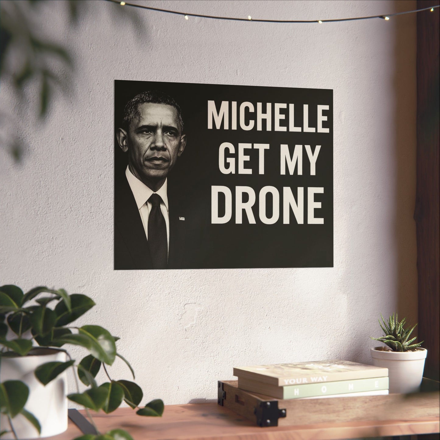 Barack Drone Poster