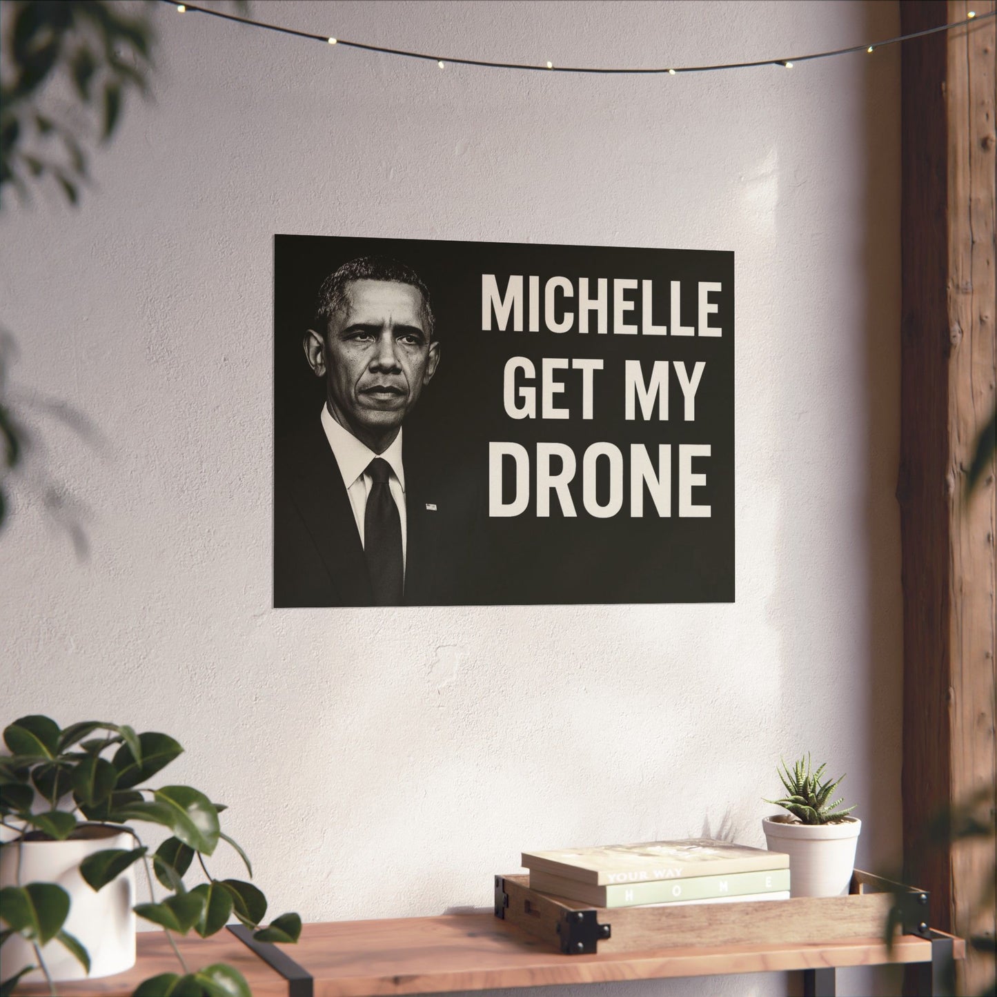 Barack Drone Poster