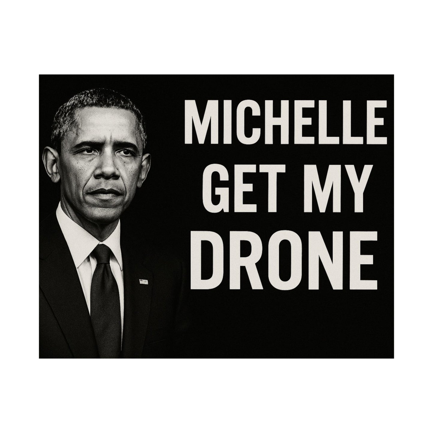 Barack Drone Poster
