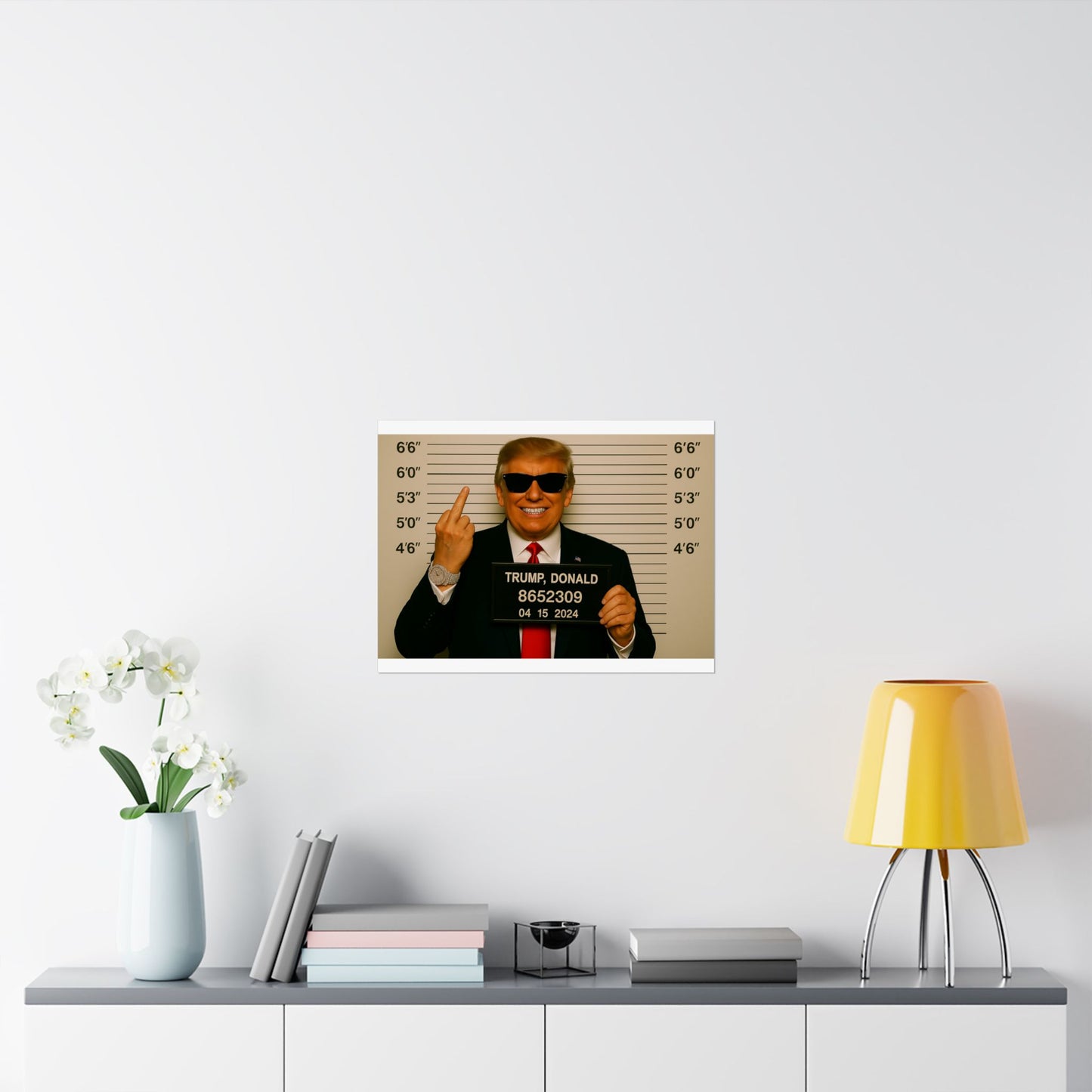 Donald Trump Mugshot Poster