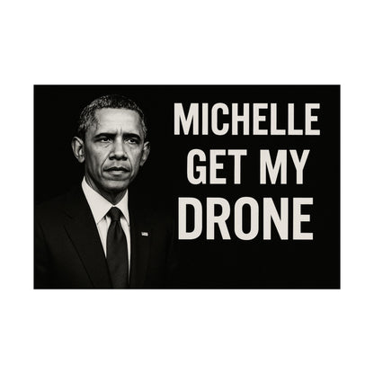 Barack Drone Poster