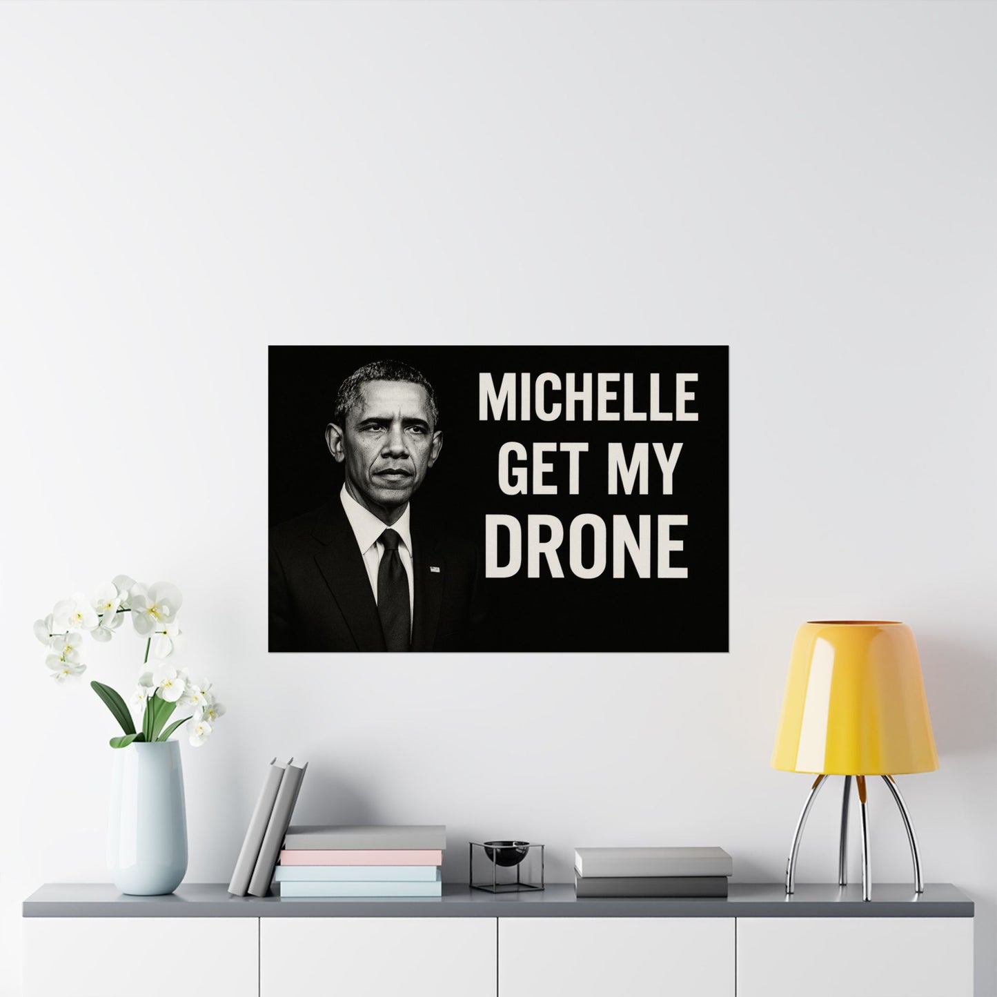 Barack Drone Poster