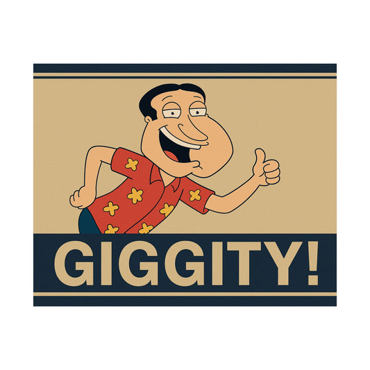 Glenn Quagmire Giggity! Poster