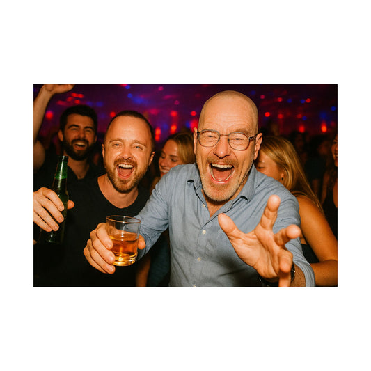 Breaking Bad Night Out Poster