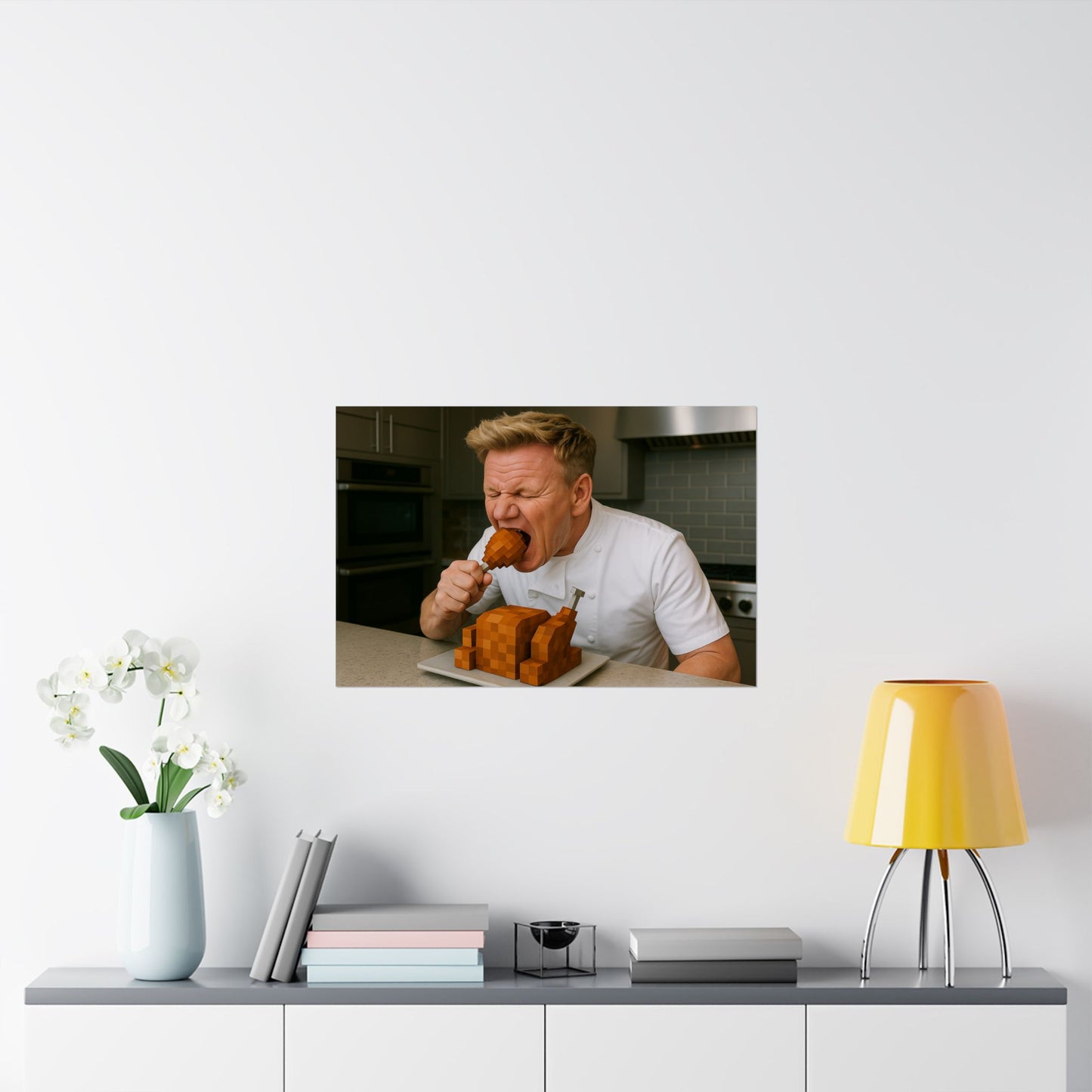 Gordon Ramsay Lava Chicken Poster
