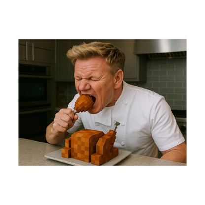 Gordon Ramsay Lava Chicken Poster