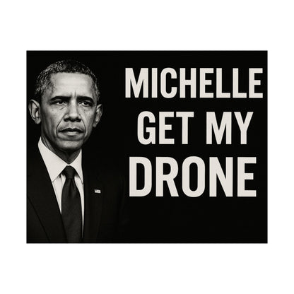 Barack Drone Poster