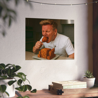 Gordon Ramsay Lava Chicken Poster